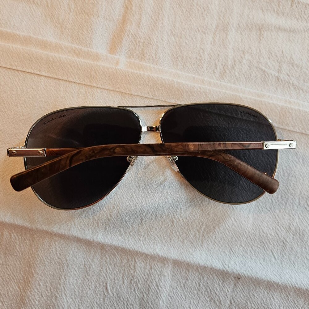 Ralph Lauren Men's Aviator Sunglasses - Polarized - Picture 7 of 16